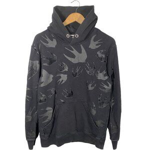 McQ Alexander McQueen Swallows Hoodie Size XXS